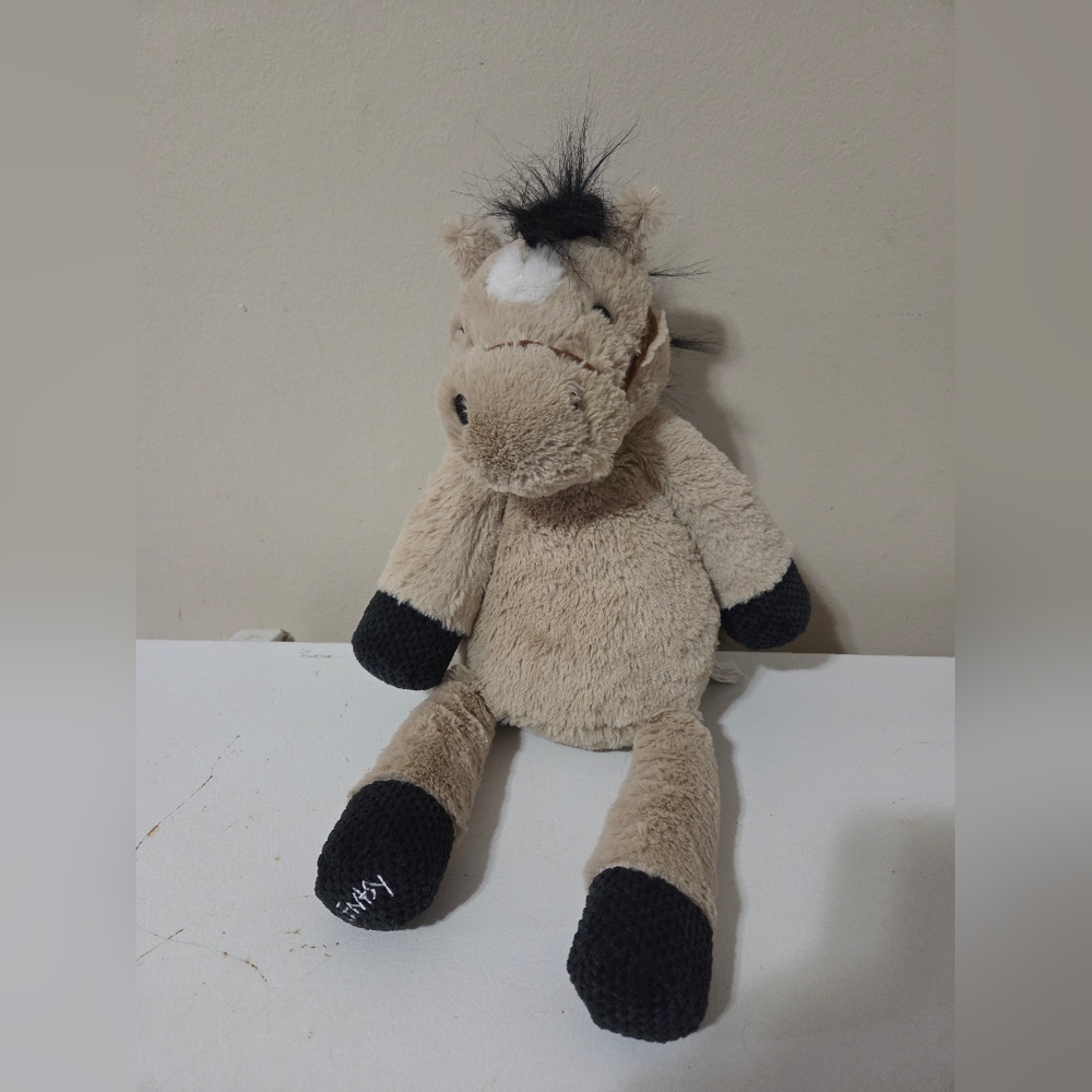 Scentsy Buddy 16" Peyton Tan Horse Plush NO SCENT PACK